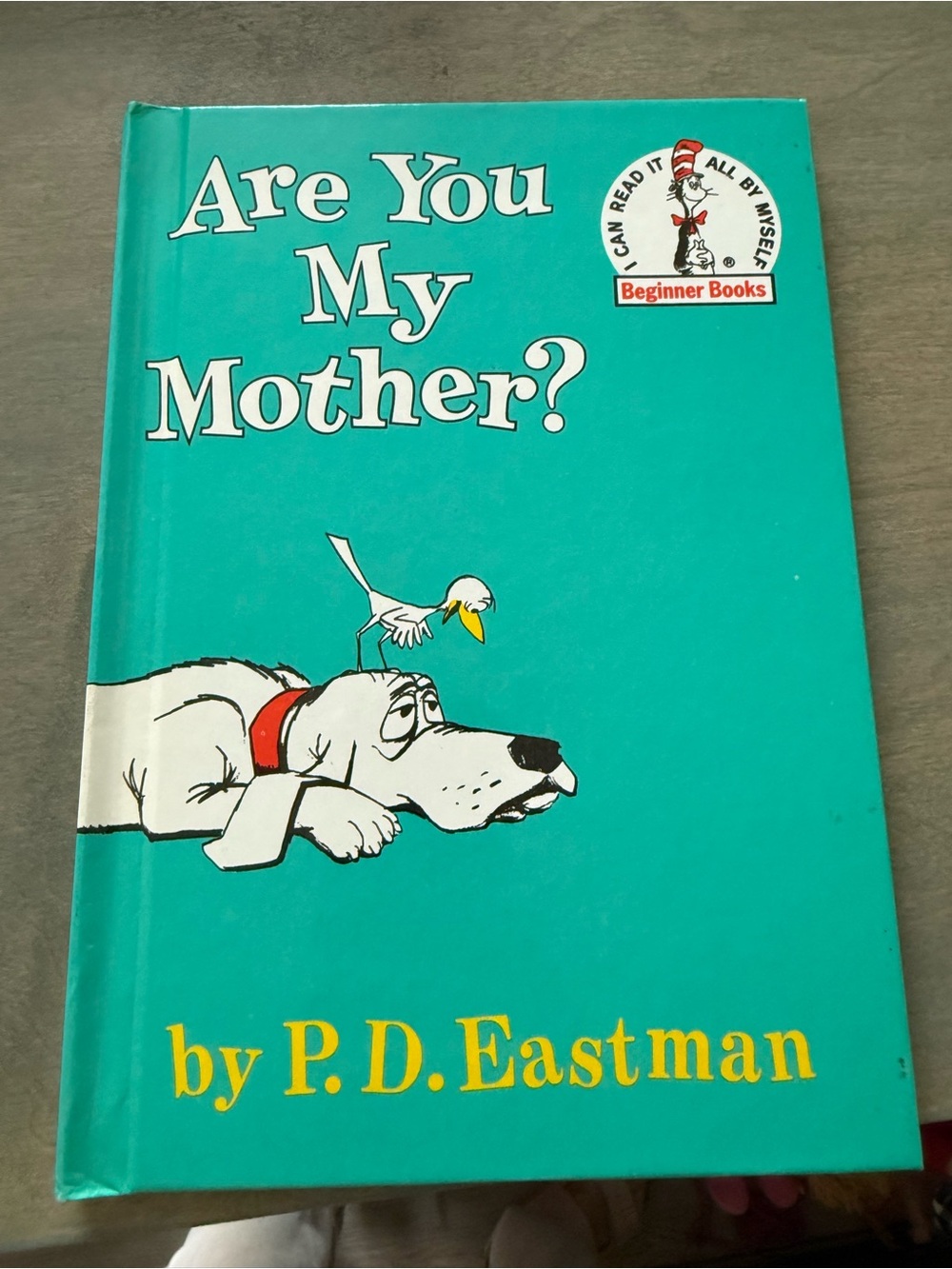 Are You My Mother? by P.D. Eastman - Teal Hardcover Children's Book